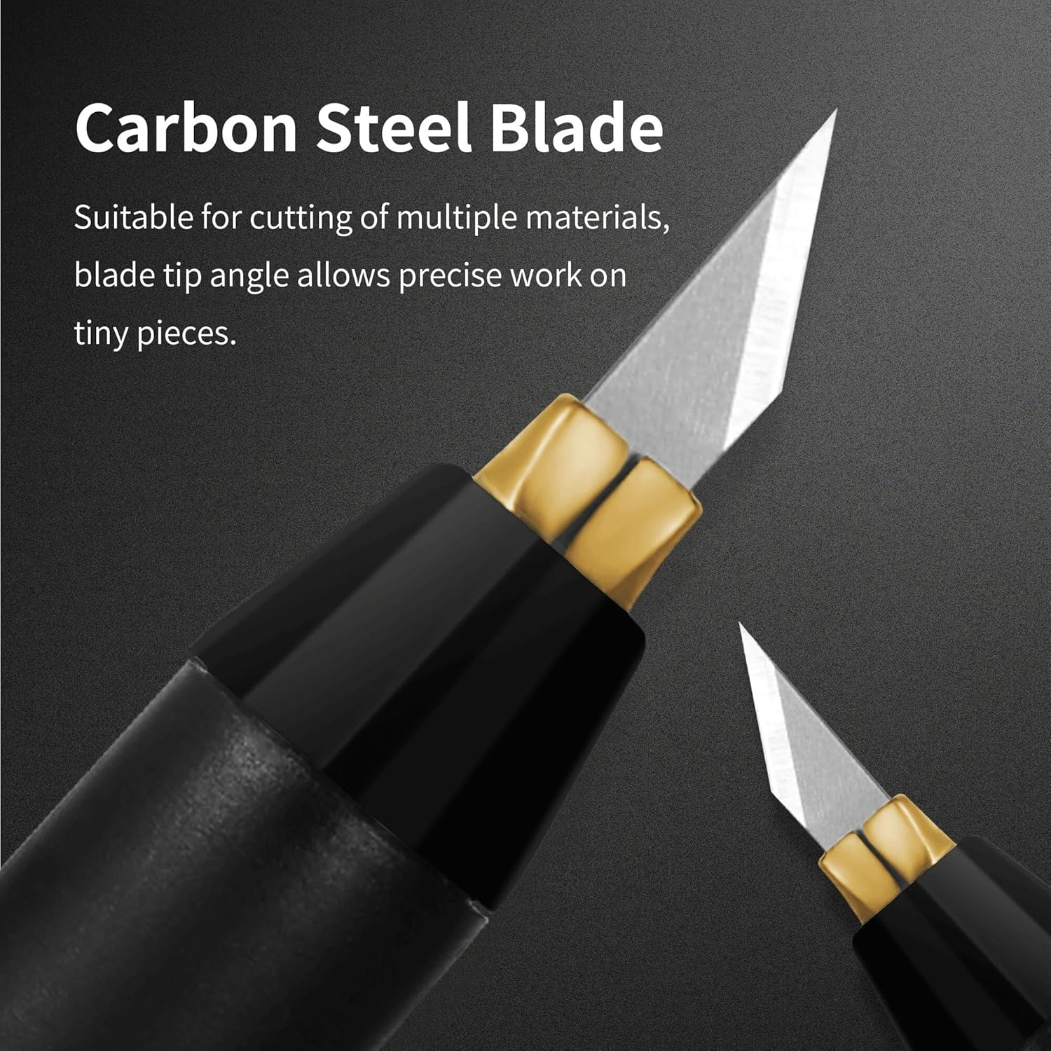 DSPIAE Precision Hobby Knife Set for Miniatures with 20 Blades
