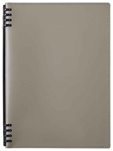 King Jim Lezaface U Ring Notebook TEFRENU B5 Grey
