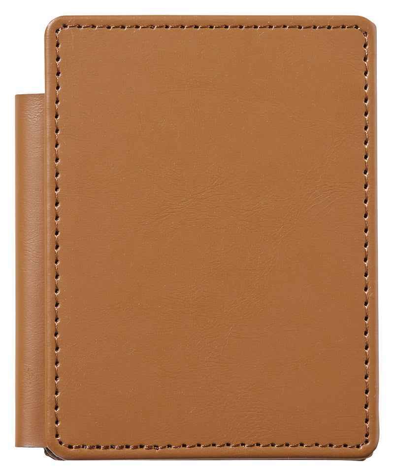 King Jim Lezaface U Slide-clip Memo Pad A6 Camel
