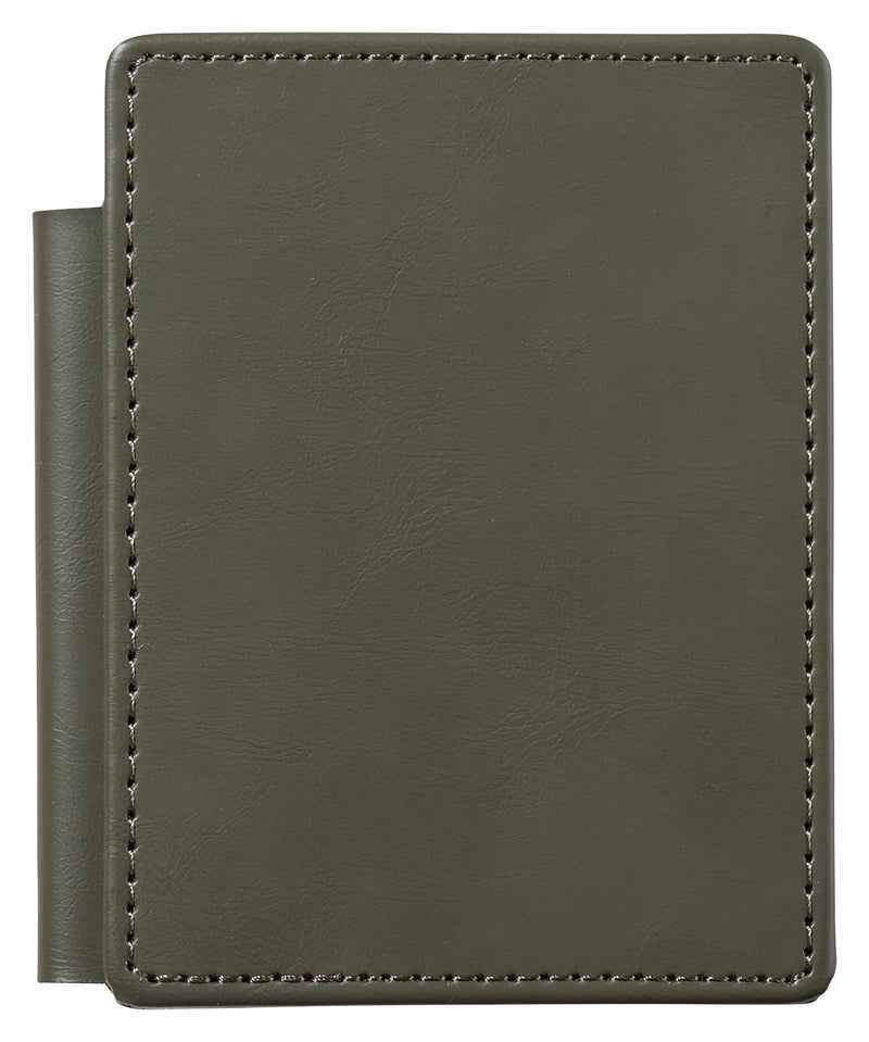 King Jim Lezaface U Slide-clip Memo Pad A6 Olive