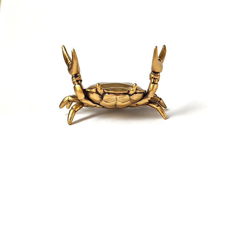 Japanese Ahnitol Mini Crab Pen Holder Bronze