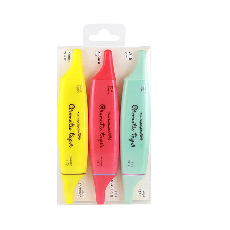 Epoch Chemical Aromatic Tapir Scented Twin Highlighter 3 Pack