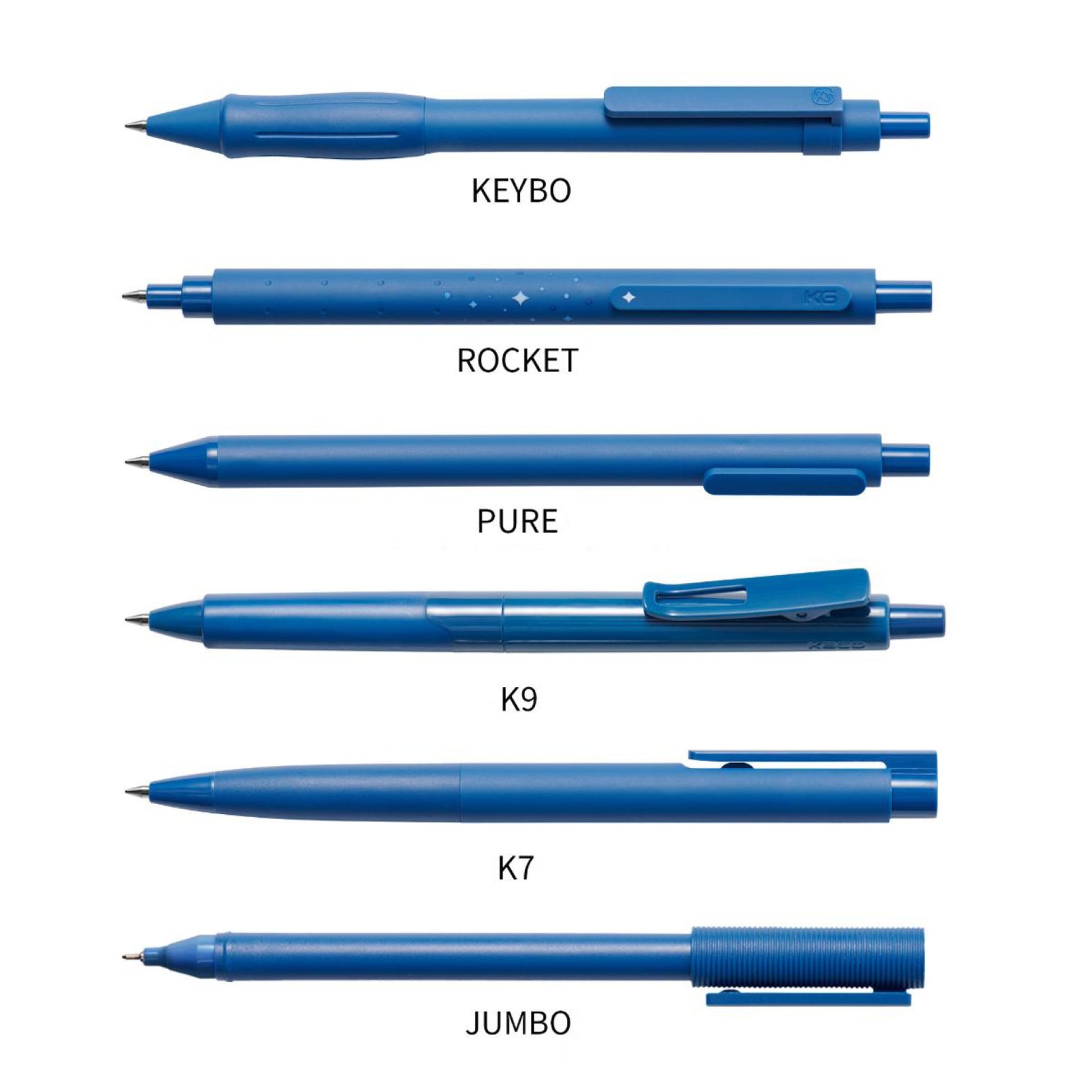 KACO Right Choice Blue Starry Sky Gel Pen 6 Pack