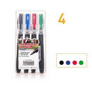 Artline SUPREME PERMANENT MARKER 1.0MM Bullet Nib 4 Colors 4 Set 1