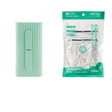 SP SAUCE Japan Portable Toothpick & Floss Case Dispenser