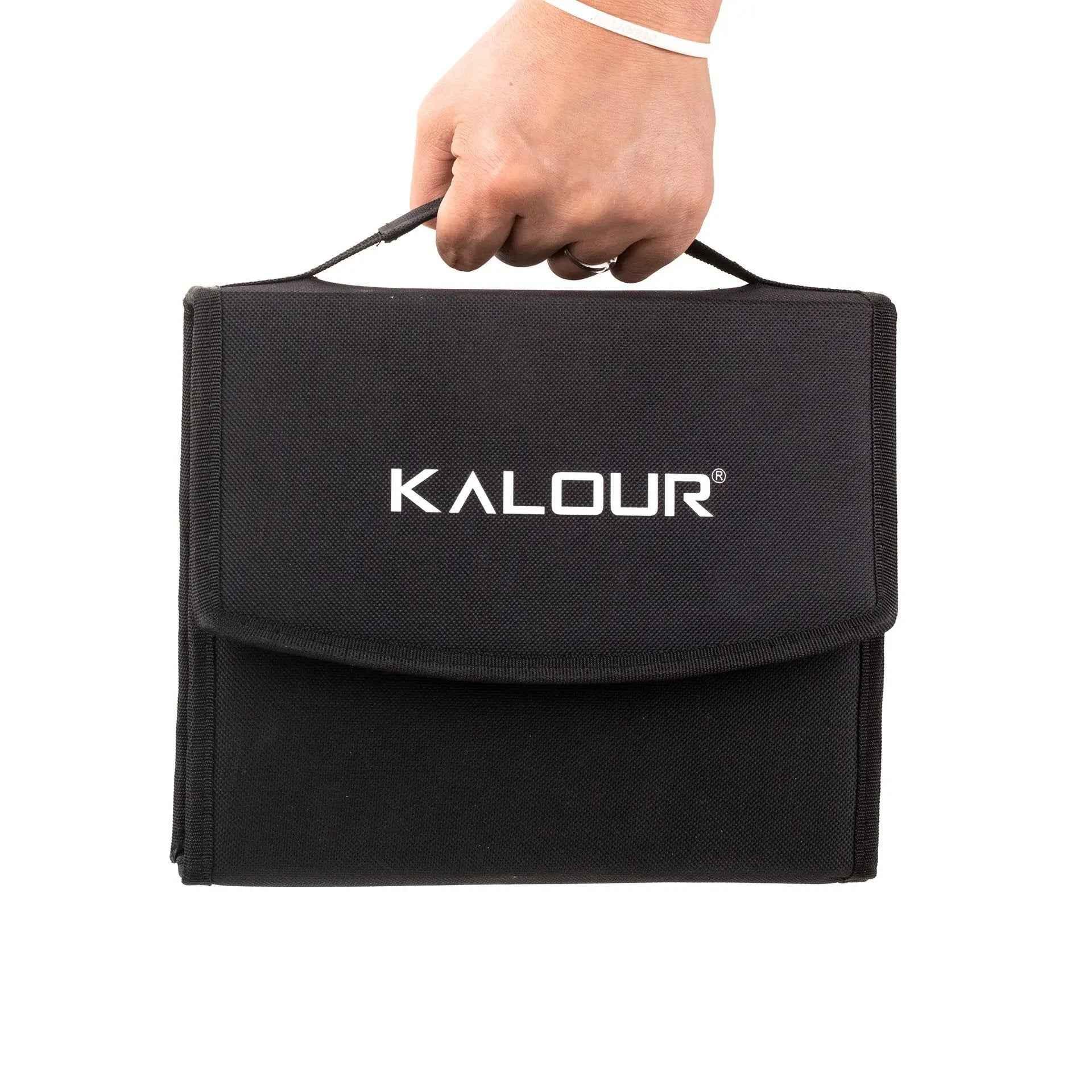 KALOUR 120 Watercolor Pencils Set with Carrying Case