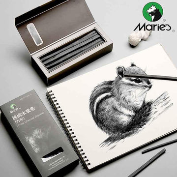 Maries Artists' Drawing Willow Charcoal 15PCS