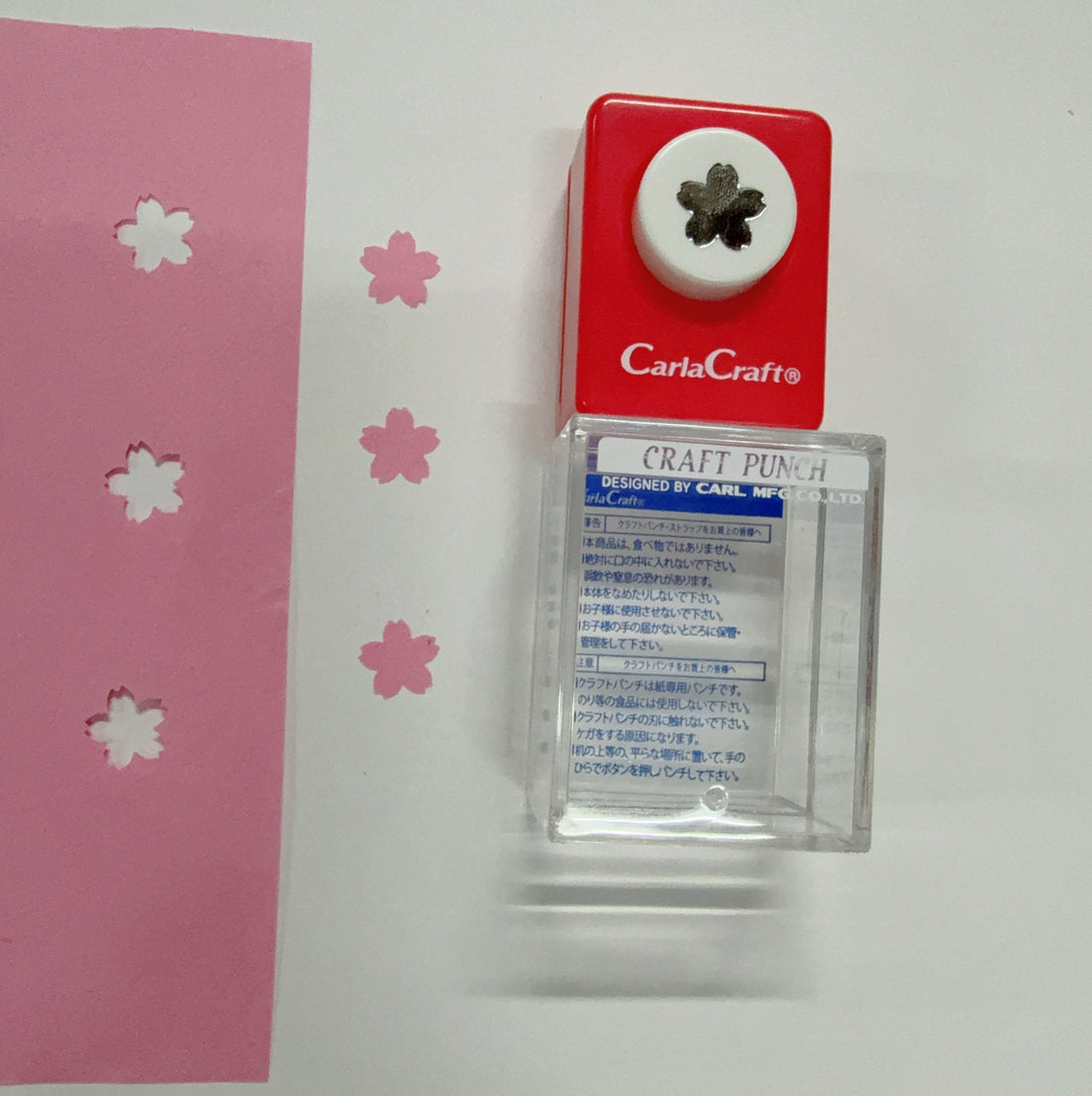 CARL Craft Mini Punch Japan Selection Sakura Flower