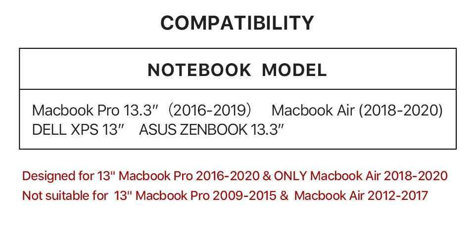 Genuine Leather Laptop Sleeve for MacBook Pro & Air 13 inch