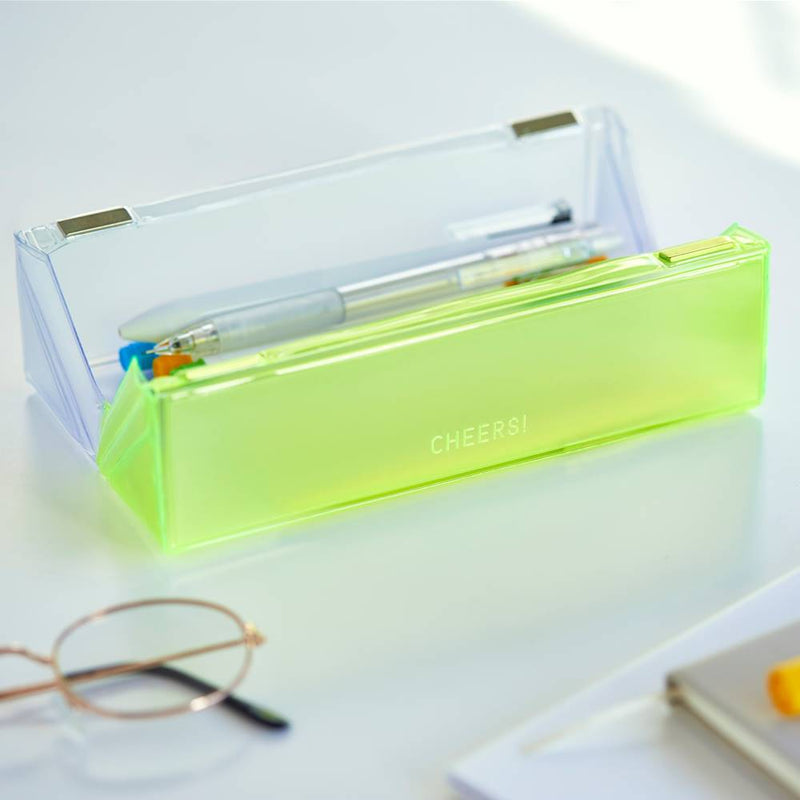 KING JIM CHEERS! Square Pen Case