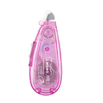 Tombow Mono Air 5 CT-CAX5C Correction Tape,5mm,2 Pack Pink