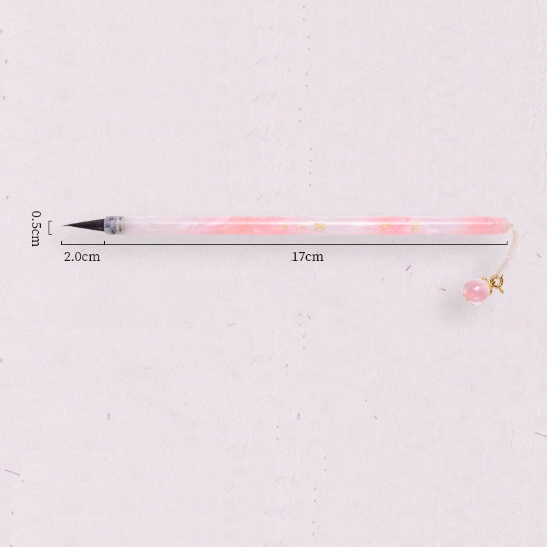 Traditional Chinese Small-Script Calligraphy Brush Pen for Women