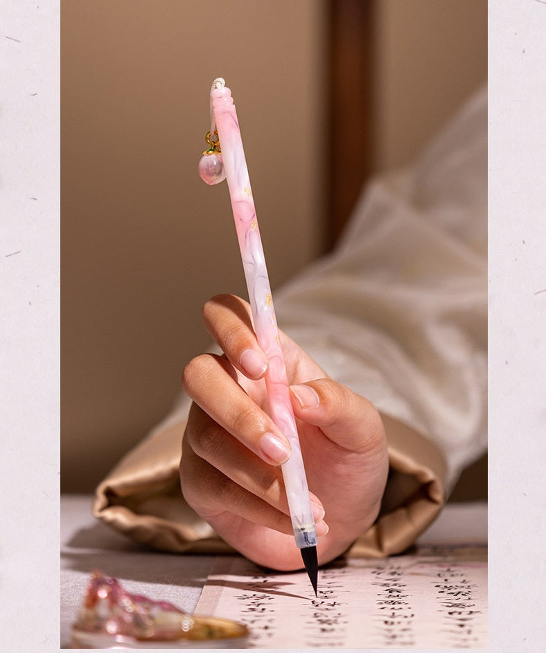 Traditional Chinese Small-Script Calligraphy Brush Pen for Women
