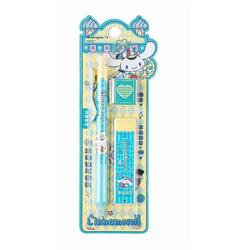 Sanrio Cinnamoroll Mechanical Pencil Set HB – Eraser & Lead Refills