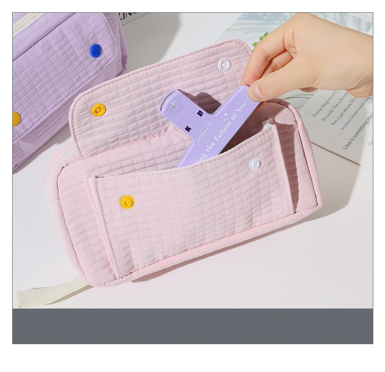 Large Capacity Multi-Layer Cute Pencil Case for Girls
