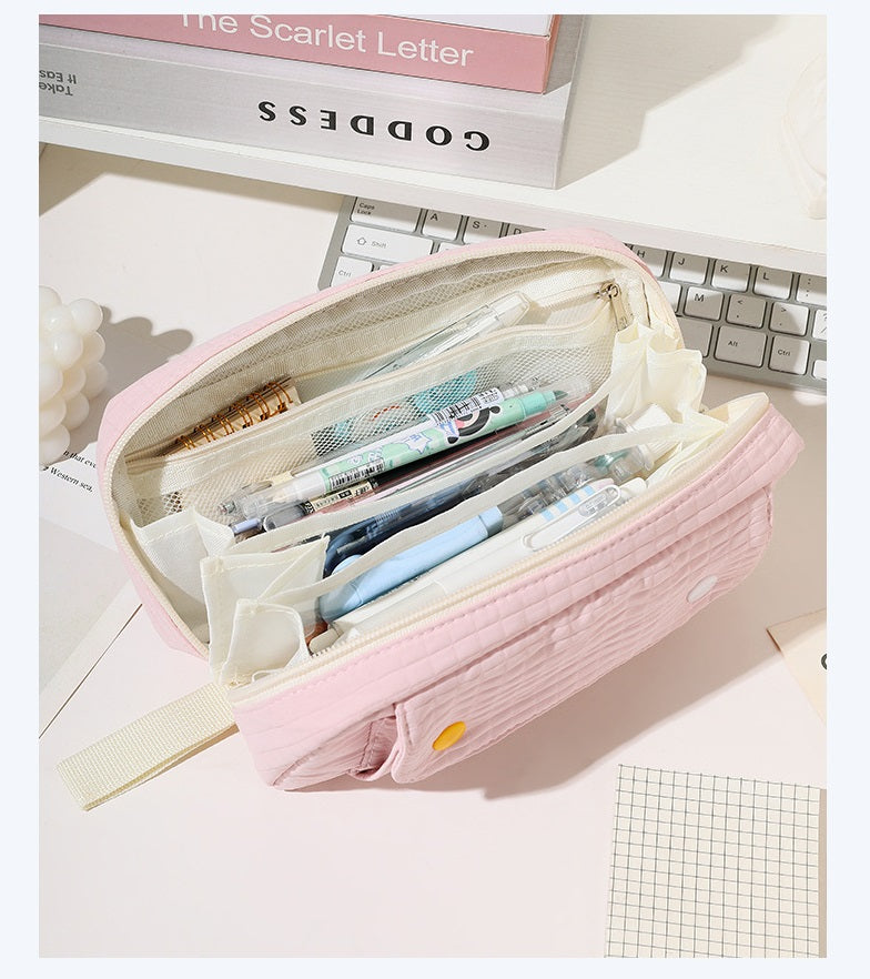 Large Capacity Multi-Layer Cute Pencil Case for Girls