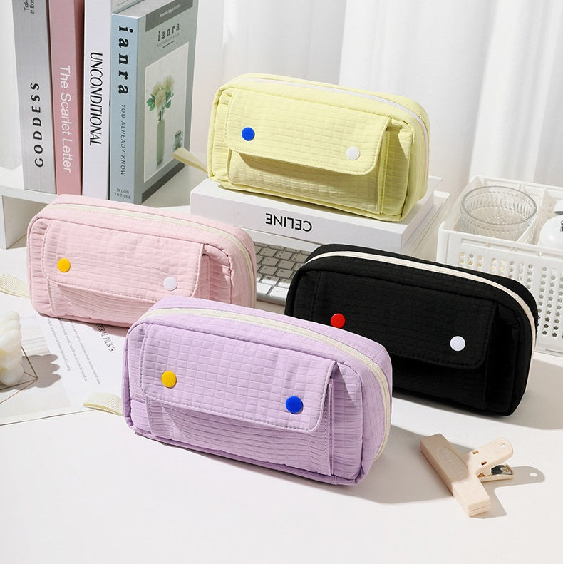Large Capacity Multi-Layer Cute Pencil Case for Girls