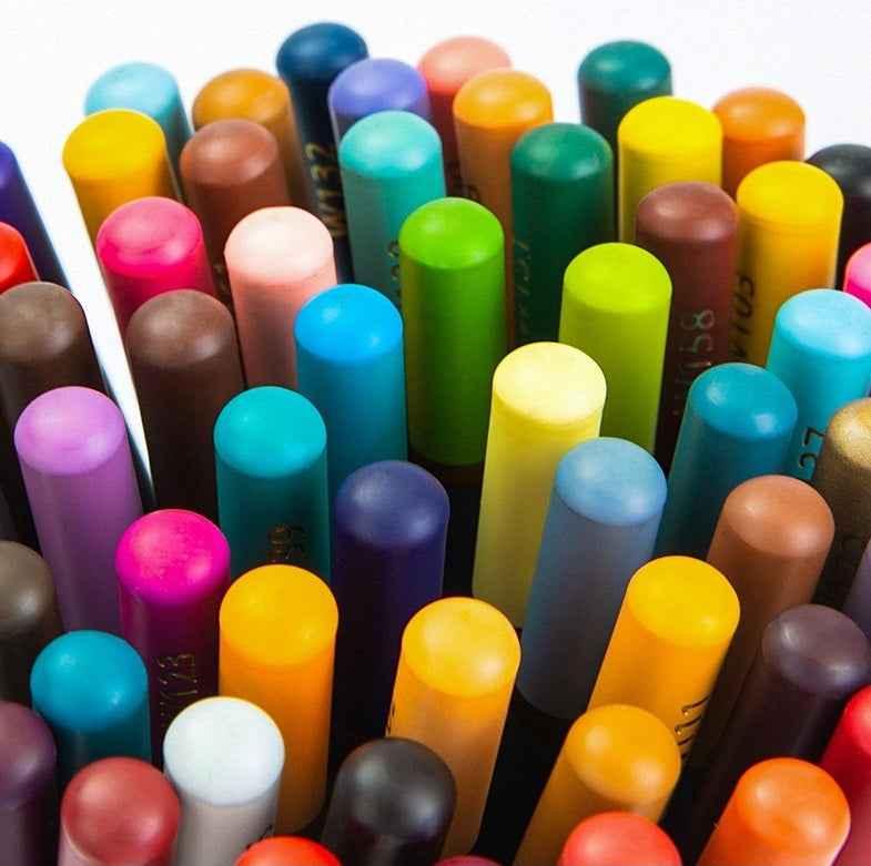 DELI Watercolor Pencils,Box of 24/36/48 Colors with Paint Brush