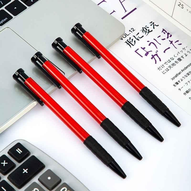 DELI Retractable Ballpoint Pens,Fine Point 0.7mm,Black/Red/Blue Ink,36 Pack
