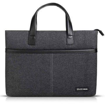 DELI BG108 Executive Briefcase Bag for Work and Travel Black