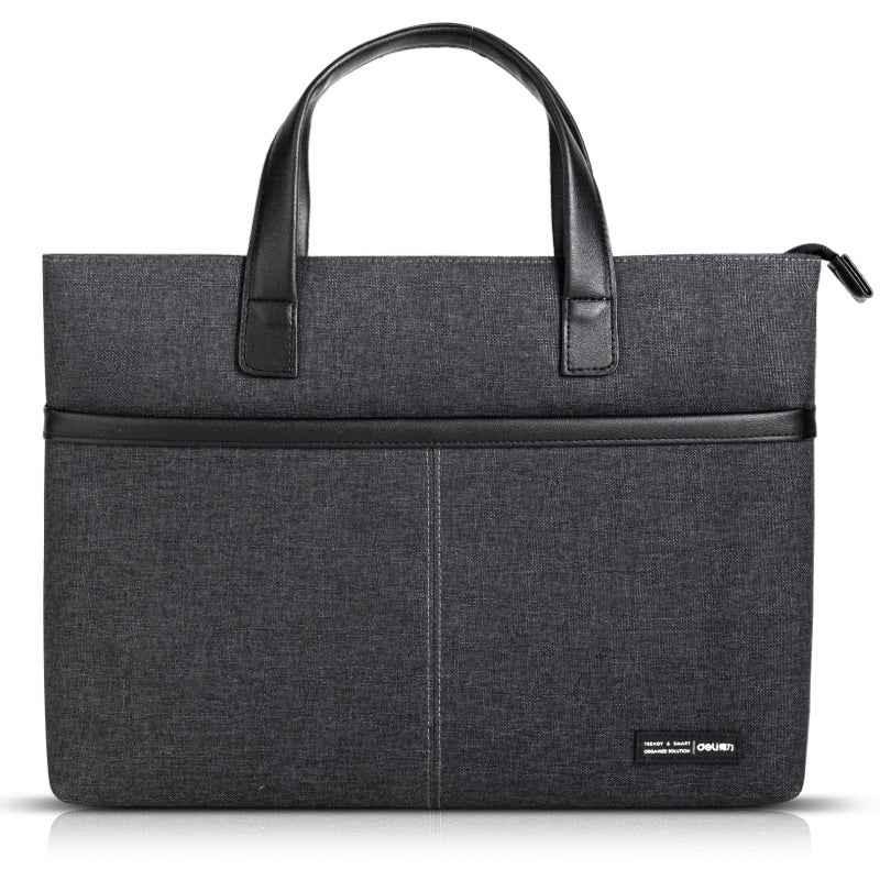 DELI BG108 Executive Briefcase Bag for Work and Travel Black