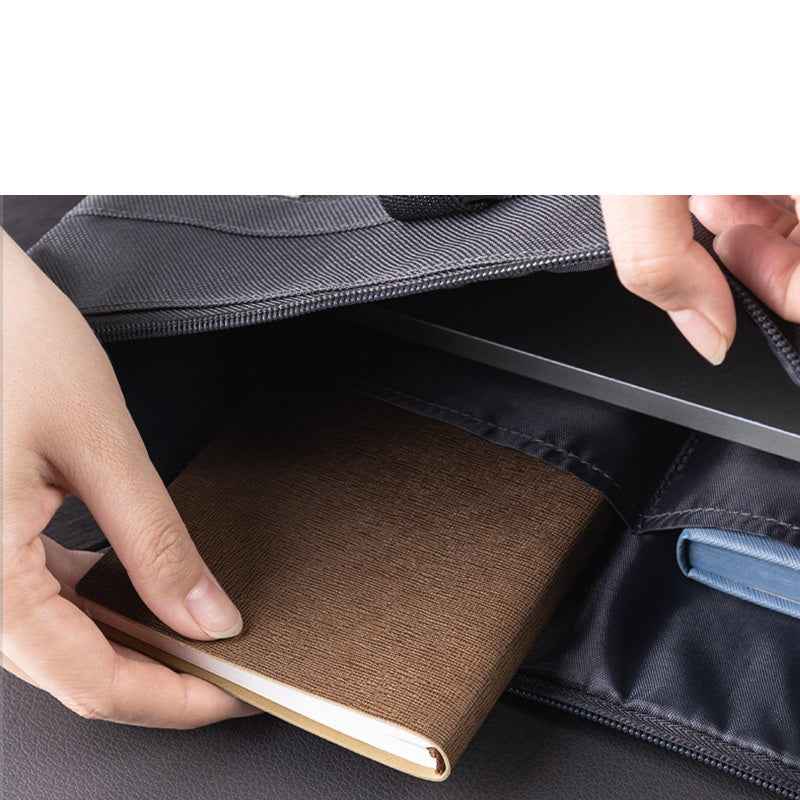 DELI 63788 Multi-Layer 600D Oxford Cloth Laptop Document Bag