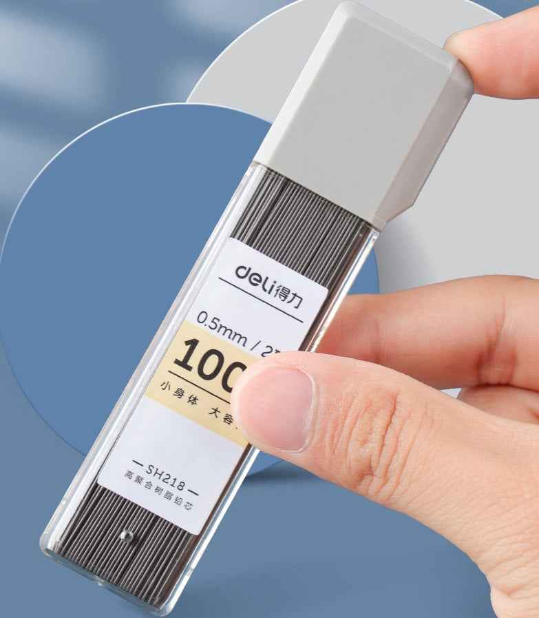 DELI 600 Pieces,0.5/0.7 mm HB/2B Mechanical Pencil Lead Refills