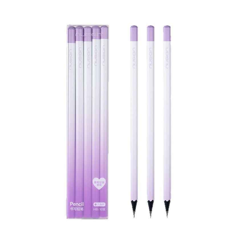 DELI NS749 Grape Scented Black Wood Pencils – HB & 2B 2 Pack