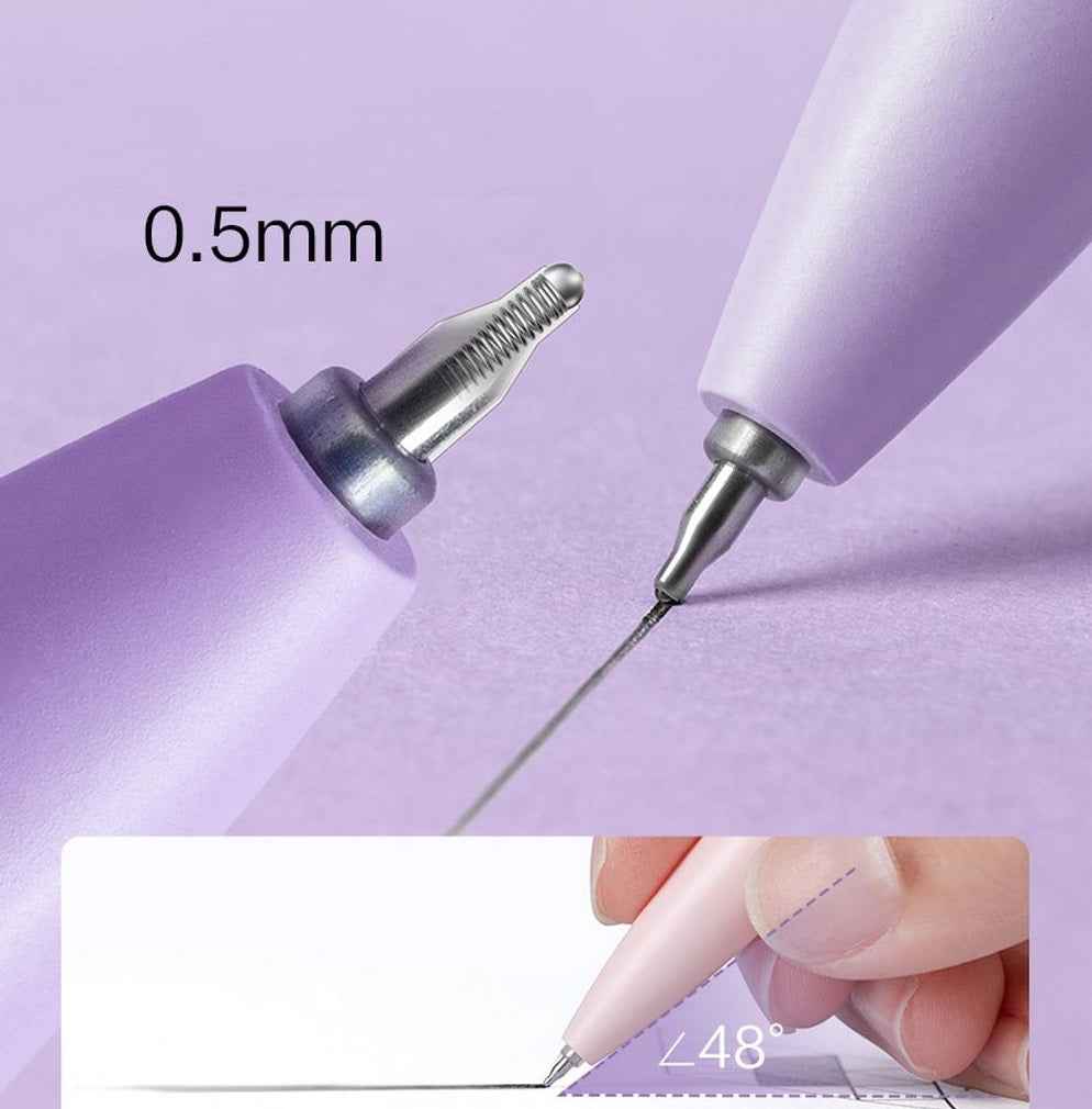 DELI NUSIGN Fragrance Scented Click Gel Pens 0.5mm Black Ink,5 Pack