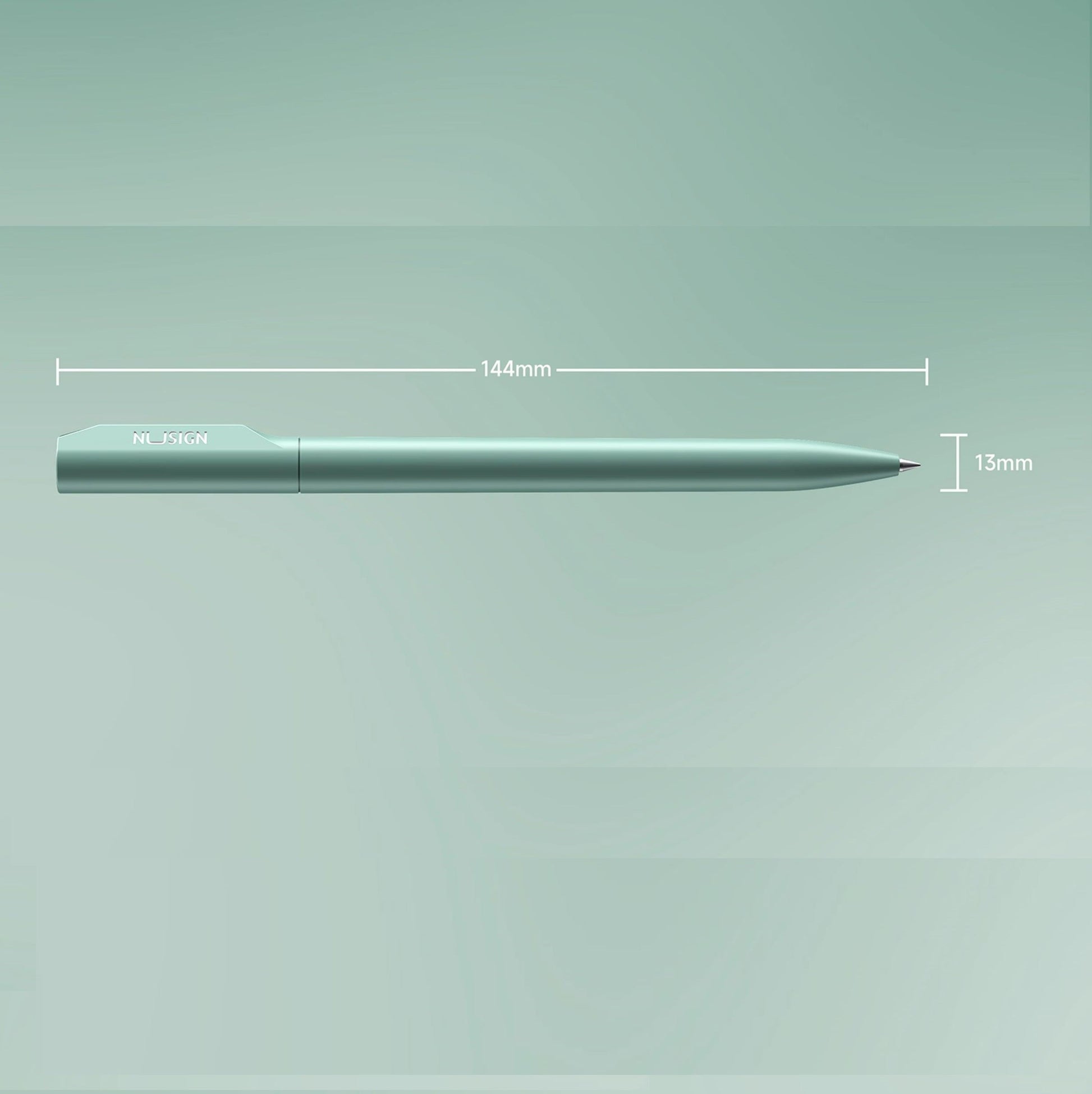 DELI Nusign NS552 Rotating Ballpoint Pen – 0.5mm Black Ink 4 Pack