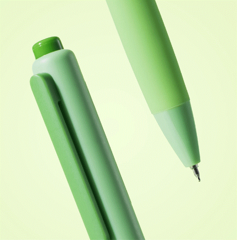 DELI Nusign NS985 Click Gel Pen – 0.5mm Black Ink 12 Pack