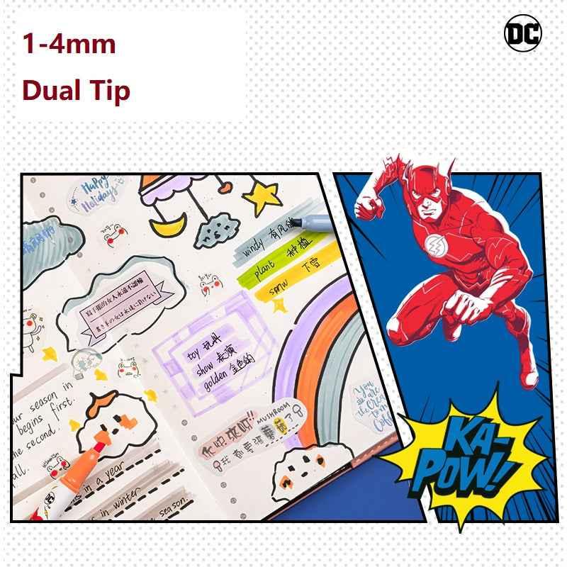DELI DC Justice League Movie Highlighter Pen 5 Colors