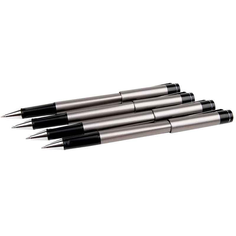 DELI S95 Gel Pen,Black Ink,Extra Fine 0.5mm,12 Pack,Writing Smooth