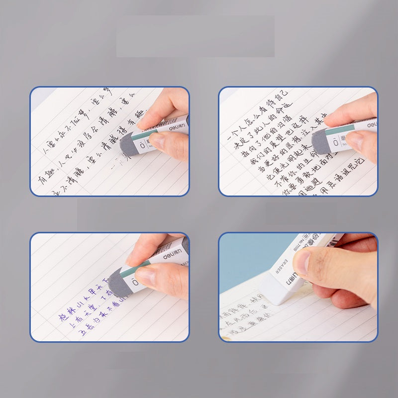 DELI 6 Pack Sand Erasers Pencil and Ink Pens
