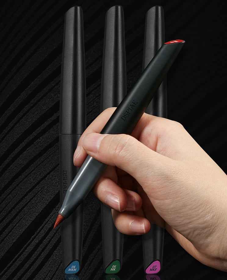DSPIAE Gundam Marker Pens 5 Fluorescent Color Set Brush Tip