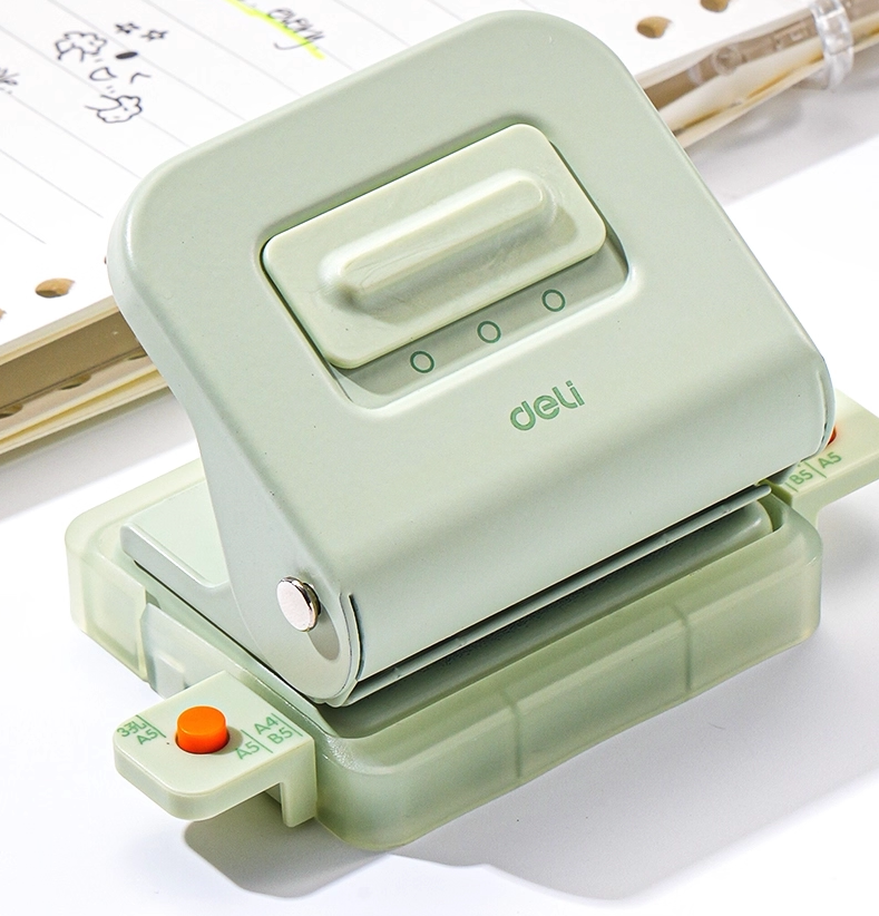 Deli Dual-Use Paper Punch (3/6-Hole) for A4/A5/B5