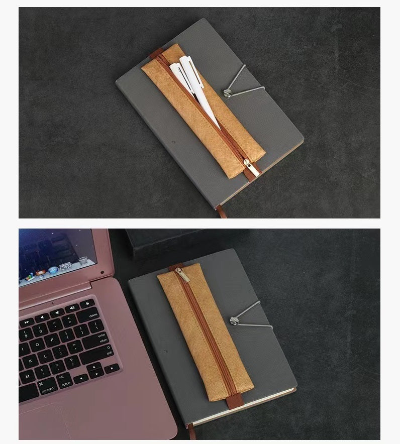 Dupont Paper Pen Pouch with Elastic Band for Journals & Planners 2pcs