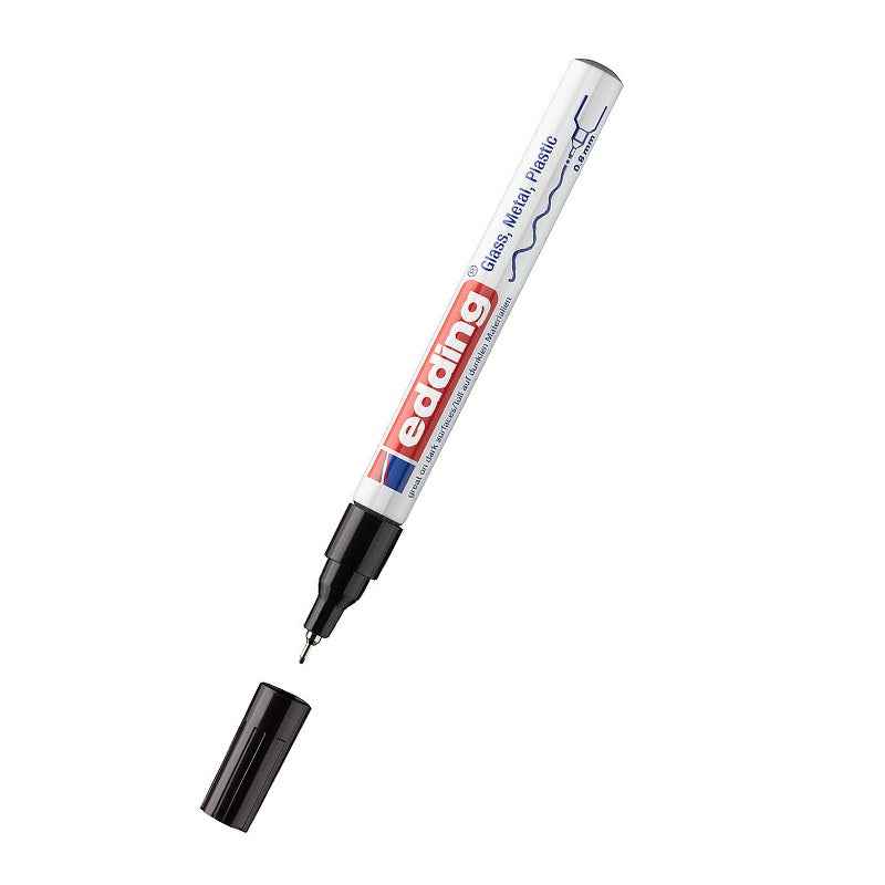 edding 780 Paint Marker Pen Extra Fine 0.8mm Low Odour Black