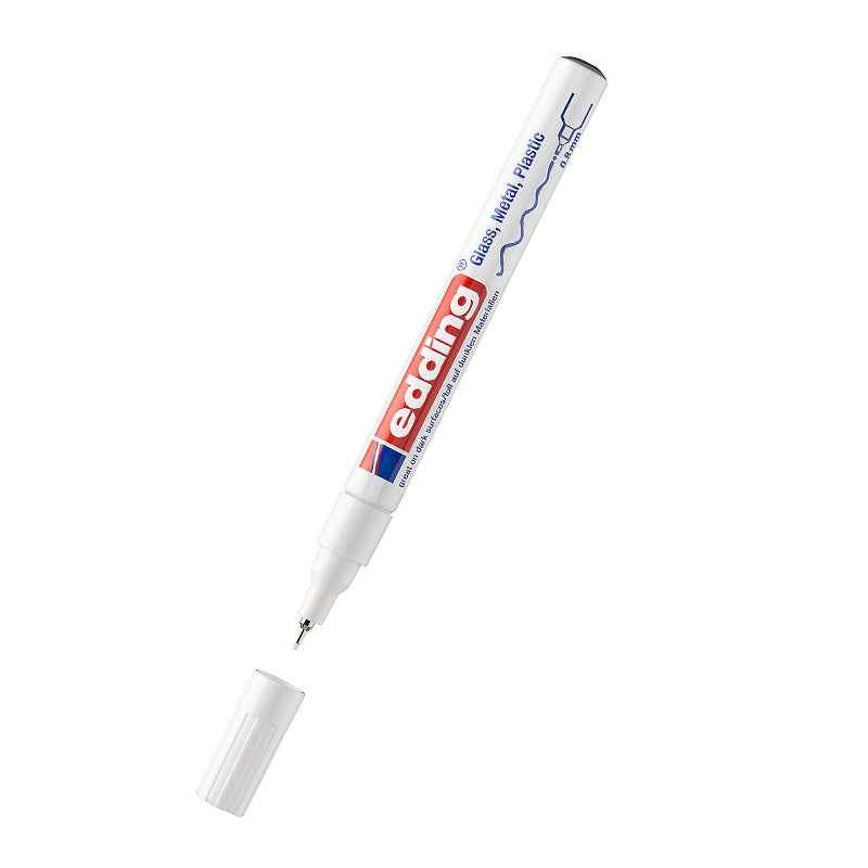 edding 780 Paint Marker Pen Extra Fine 0.8mm Low Odour White