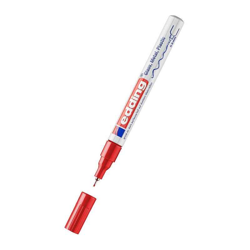 edding 780 Paint Marker Pen Extra Fine 0.8mm Low Odour Red