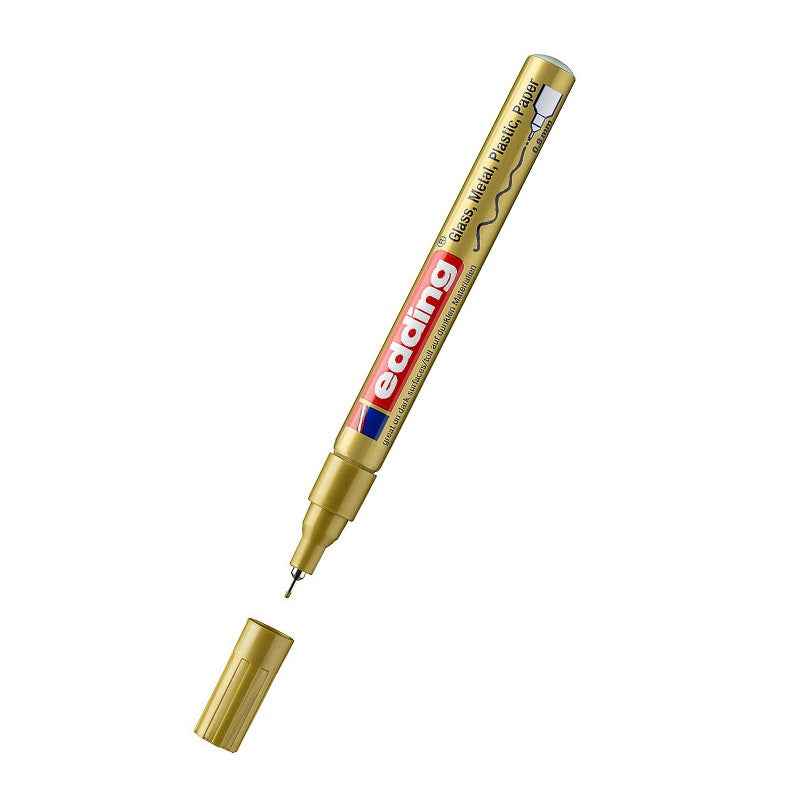 edding 780 Paint Marker Pen Extra Fine 0.8mm Low Odour Gold