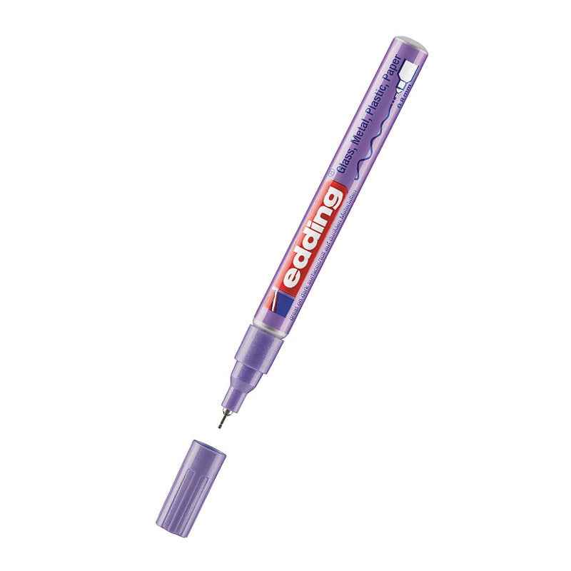 edding 780 Paint Marker Pen Extra Fine 0.8mm Low Odour Metallic Purple
