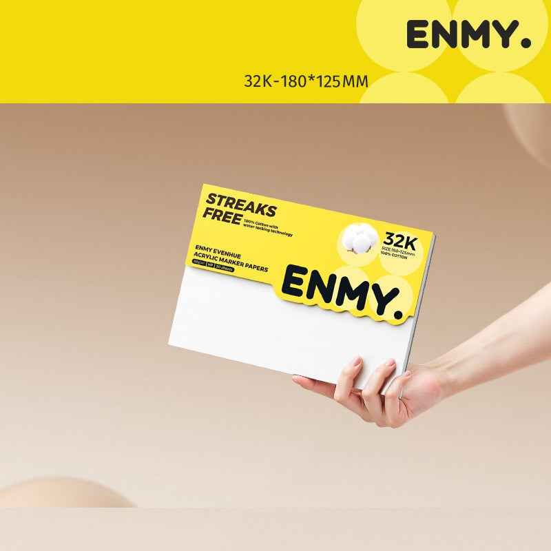 ENMY 32K/16K Acrylic Marker Sketch Pad,30 Sheets 32K