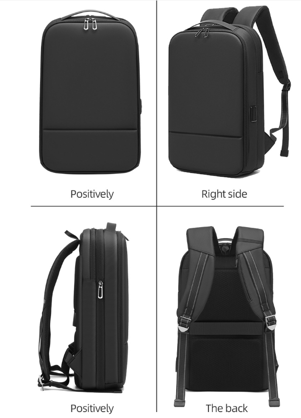 EURCOOL 6634 Slim Laptop Backpack 16 Inch – Expandable