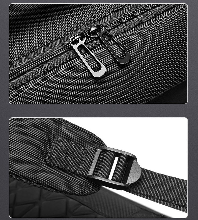 EURCOOL 8810 Men's Business 15.6 Inch Laptop Backpack
