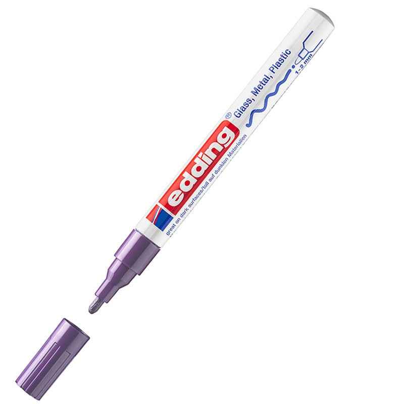 Edding 751 Paint Marker 1-2mm Round Nib Purple