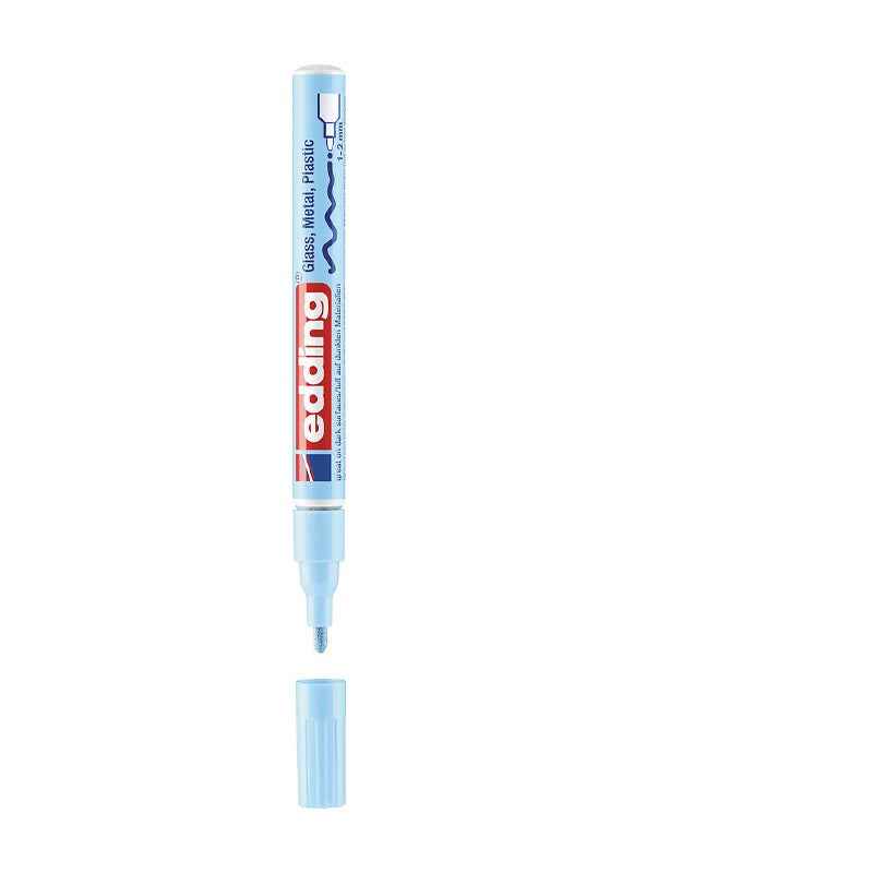 Edding 751 Paint Marker 1-2mm Round Nib Pale Blue