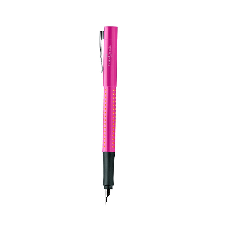 Faber-Castell Grip Fountain Pen Fine Nib Pink