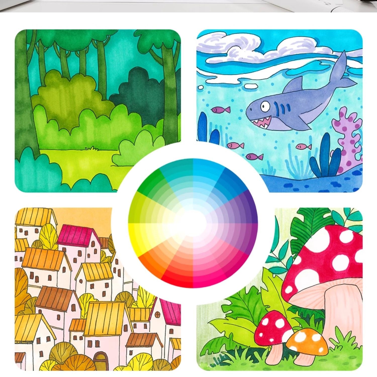 Faber-Castell Oil-Based Markers,36/48-Color for Students' Art Class