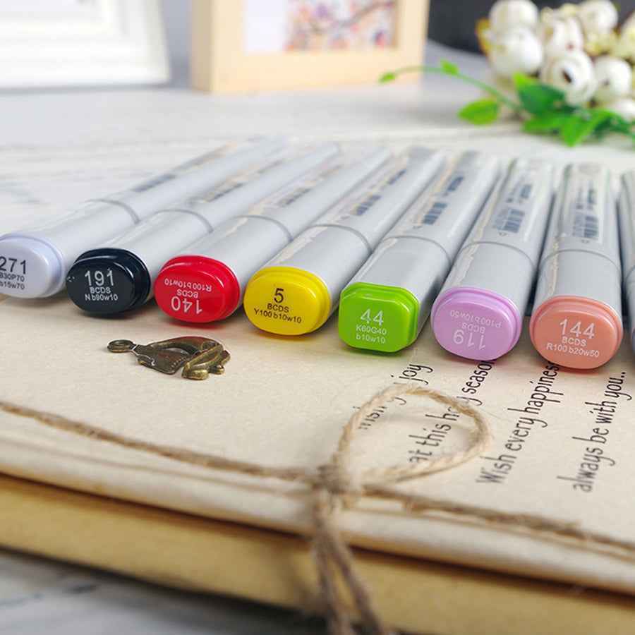 FINECOLOUR EF100 Anime & Manga Alcohol Marker Set 36 Colors